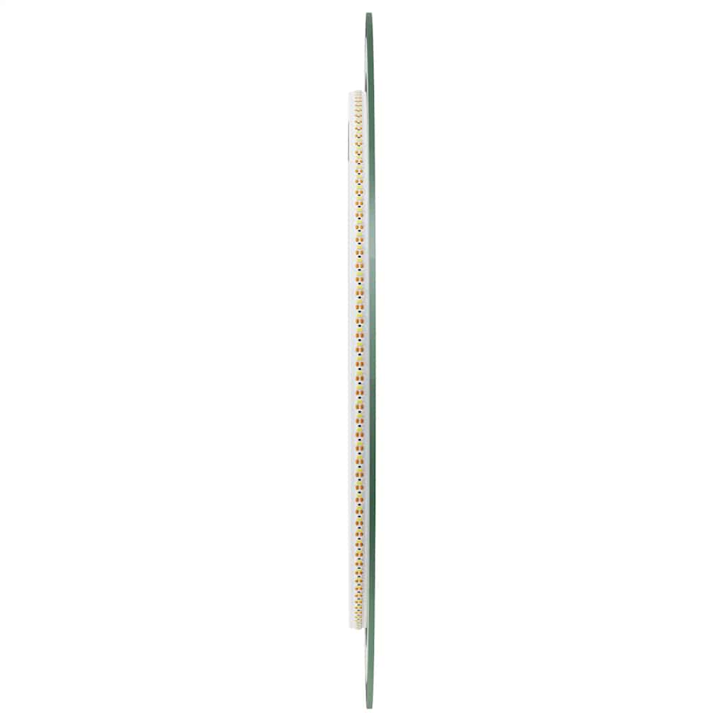 kerek LED-es fürdőszobai tükör 50 cm