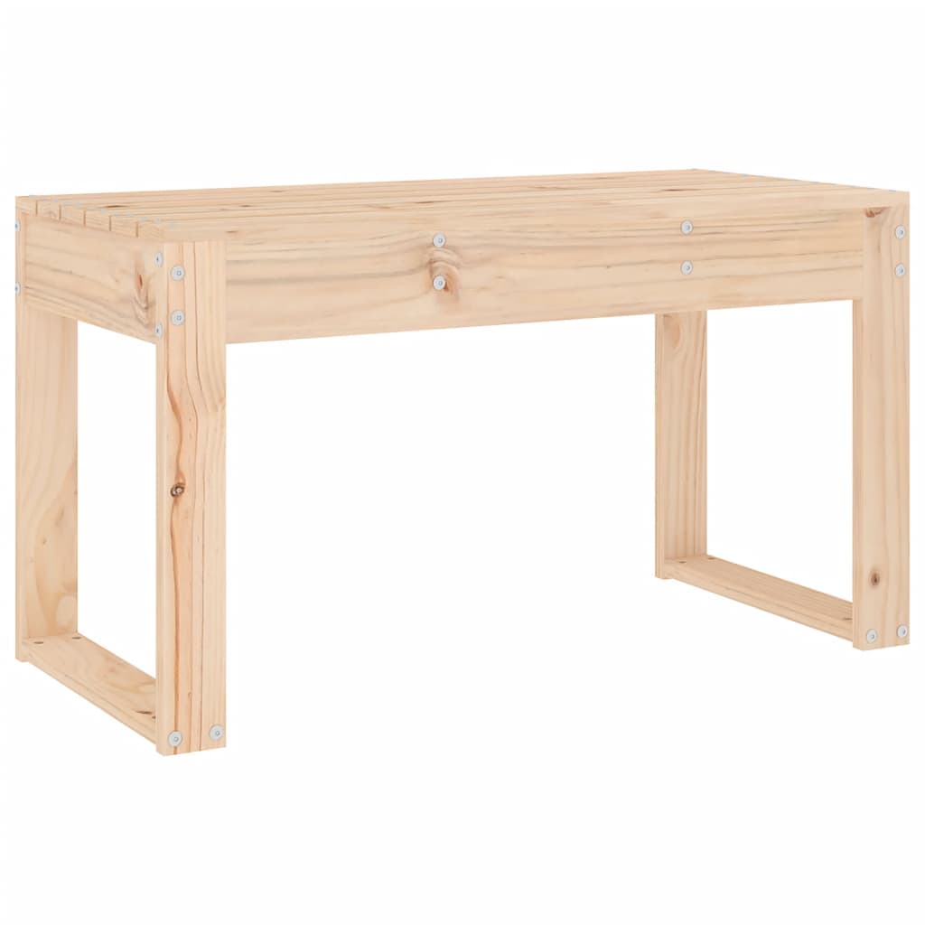 tömör fenyőfa kerti pad 80 x 38 x 45 cm
