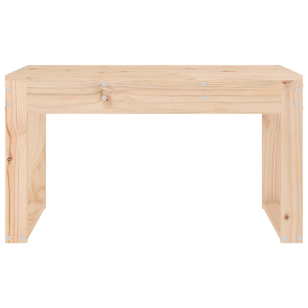 tömör fenyőfa kerti pad 80 x 38 x 45 cm