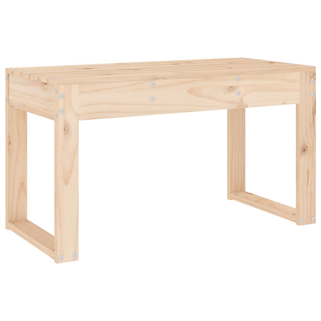 tömör fenyőfa kerti pad 80 x 38 x 45 cm