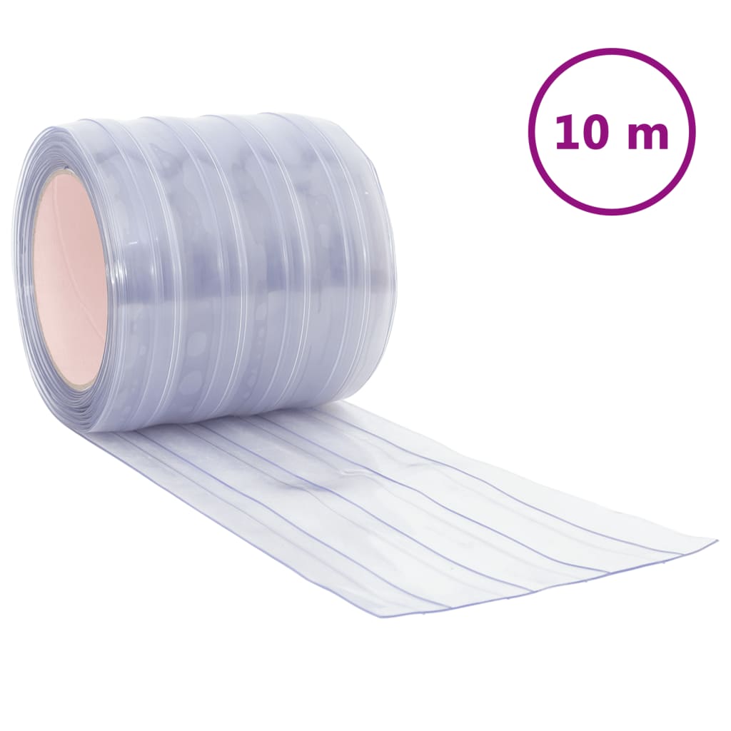 átlátszó PVC ajtófüggöny 200 mm x 1,6 mm 10 m