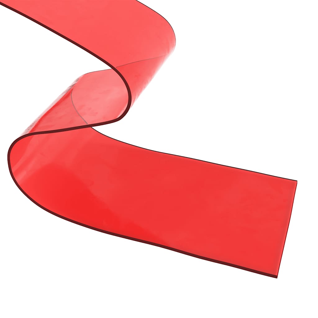 piros PVC ajtófüggöny 200 mm x 1,6 mm 50 m