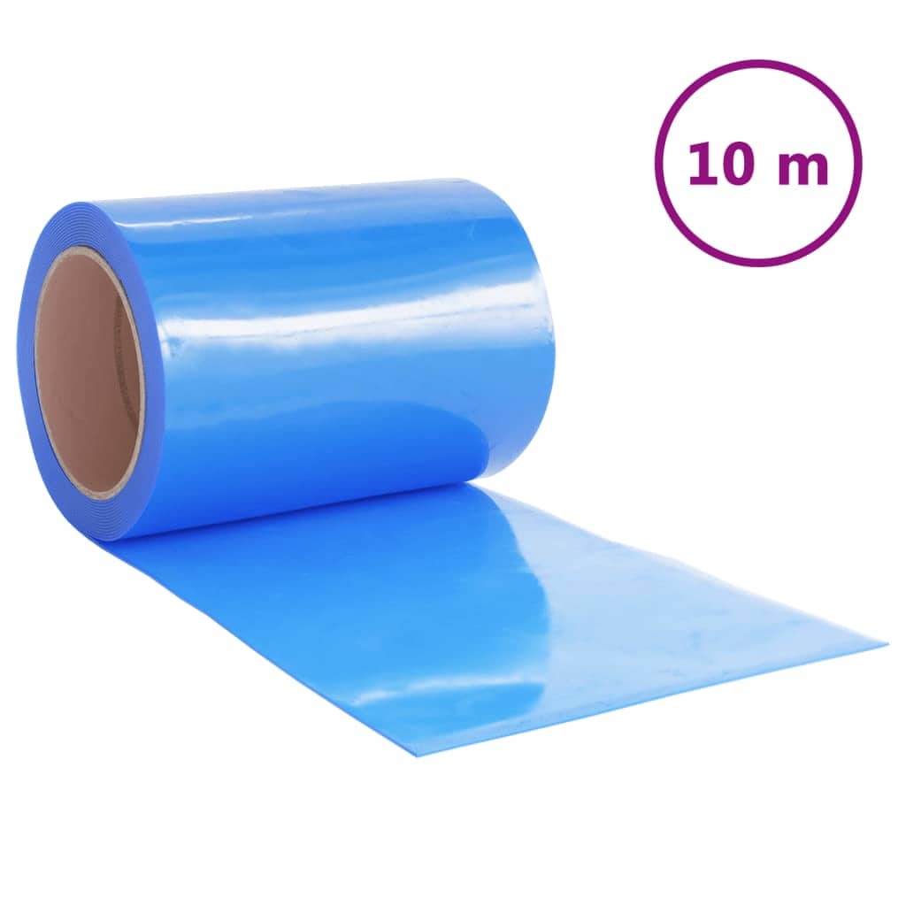 kék PVC ajtófüggöny 300 mm x 2,6 mm 10 m
