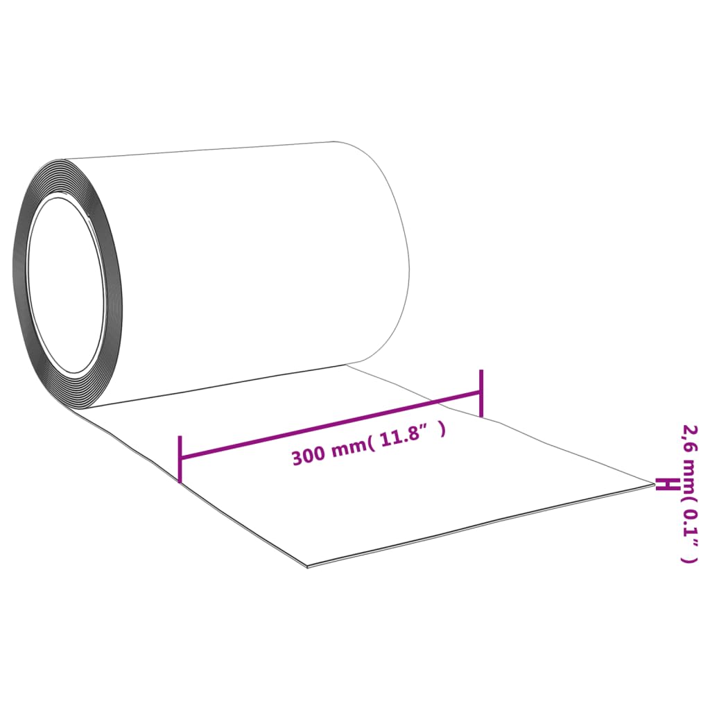 kék PVC ajtófüggöny 300 mm x 2,6 mm 10 m