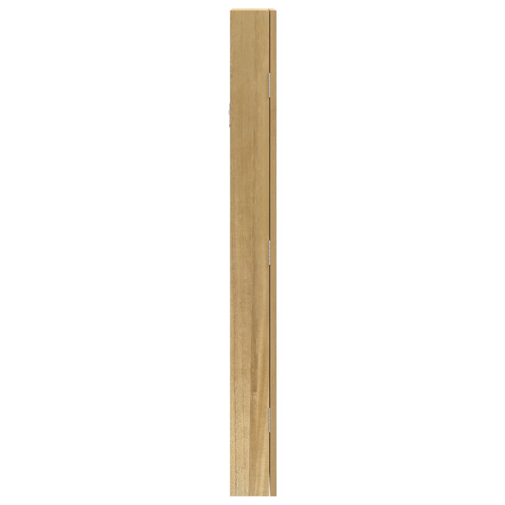 falra szerelhető tükrös ékszerszekrény 30x8,5x90 cm