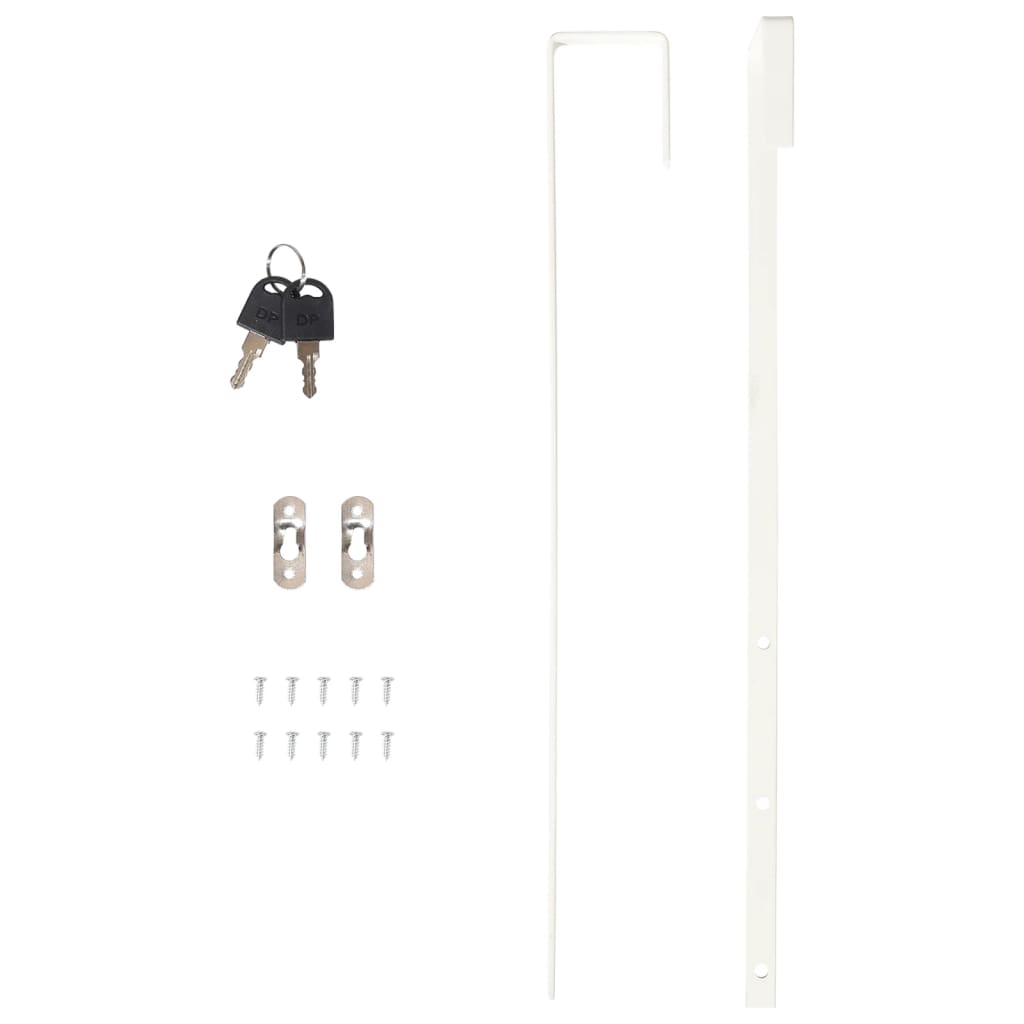 fekete falra szerelhető tükrös ékszerszekrény 30x8,5x106 cm