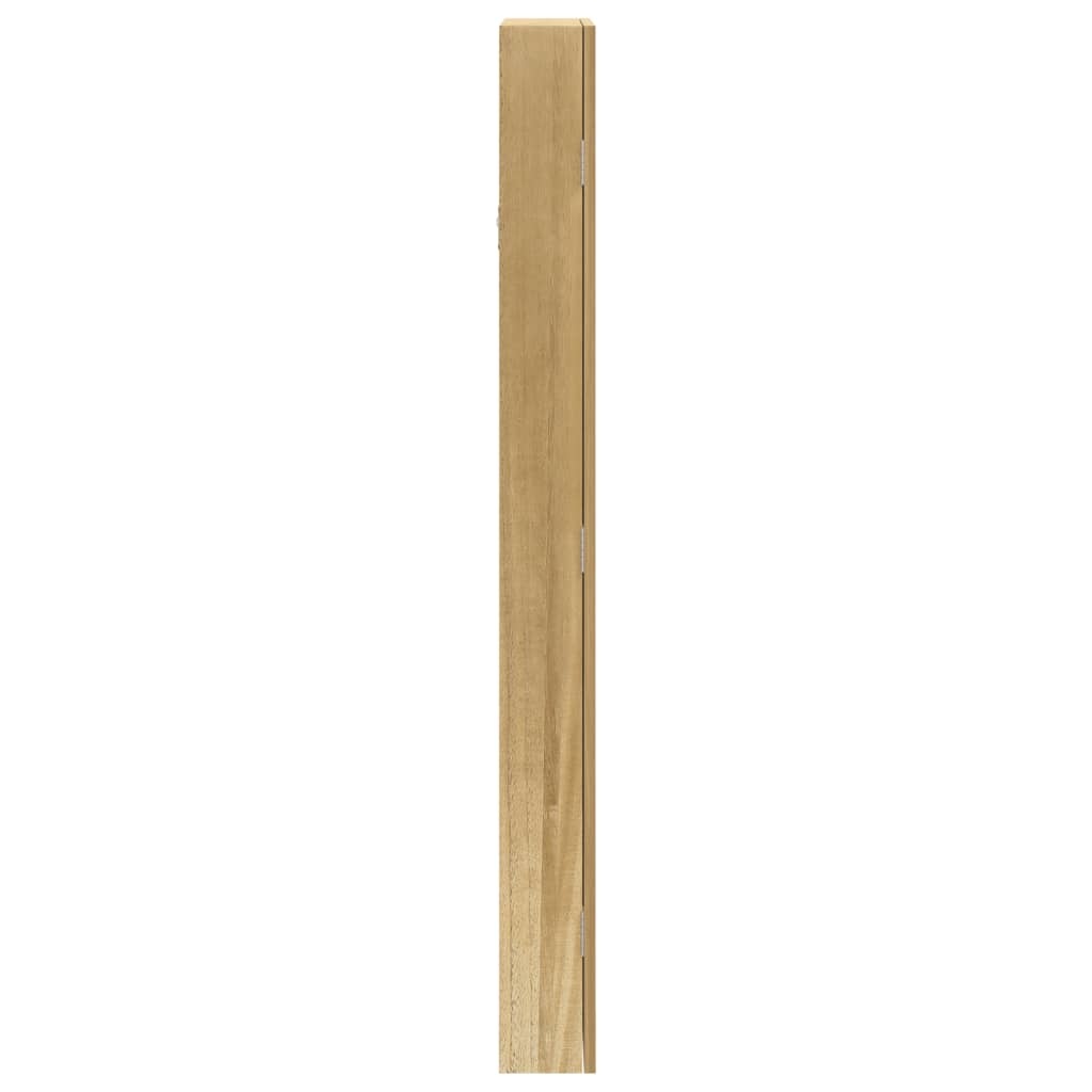 falra szerelhető tükrös ékszerszekrény 37,5x10x106 cm