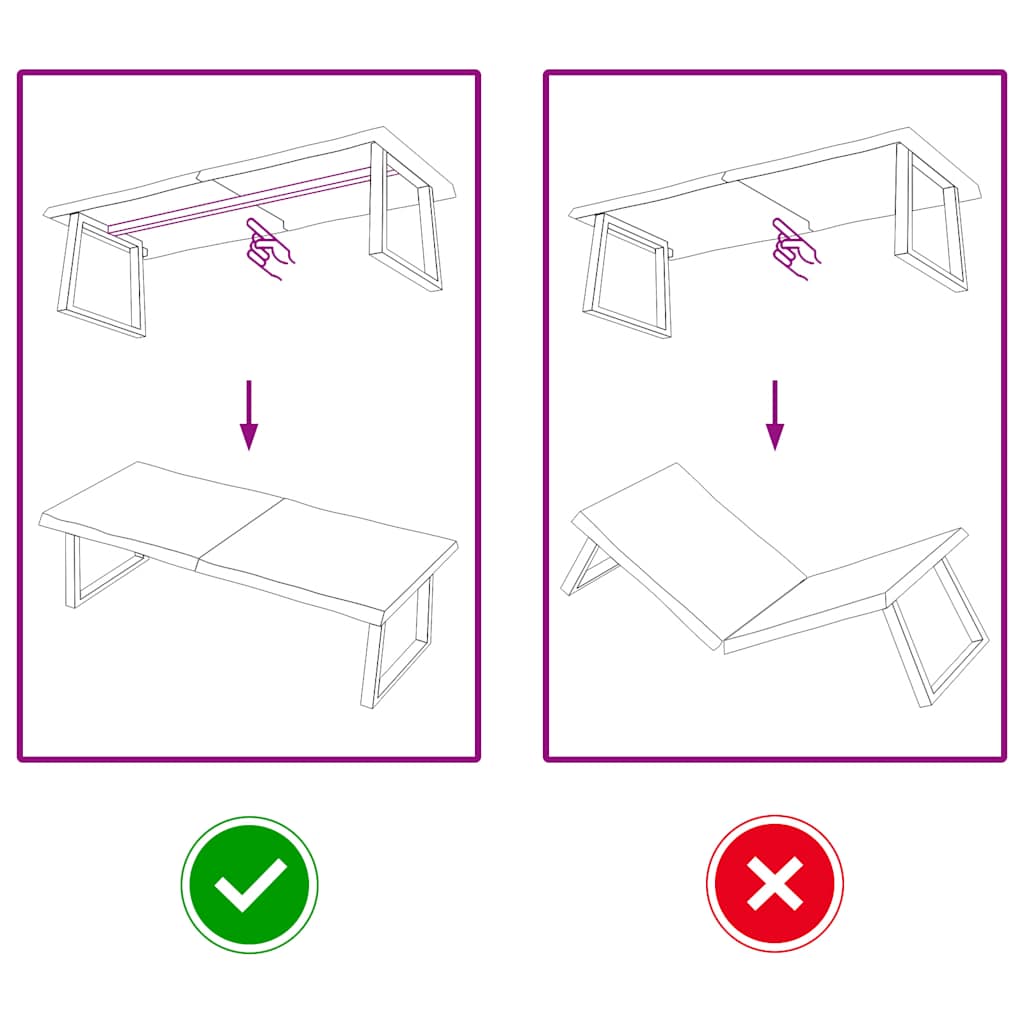 világosbarna kezelt tömör asztallap 140x50x(2-4) cm