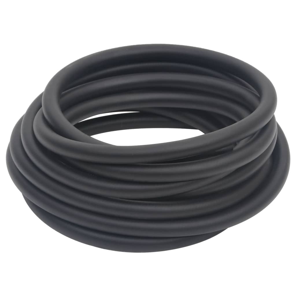 fekete gumi és PVC hibrid légtömlő 0,6" 2 m
