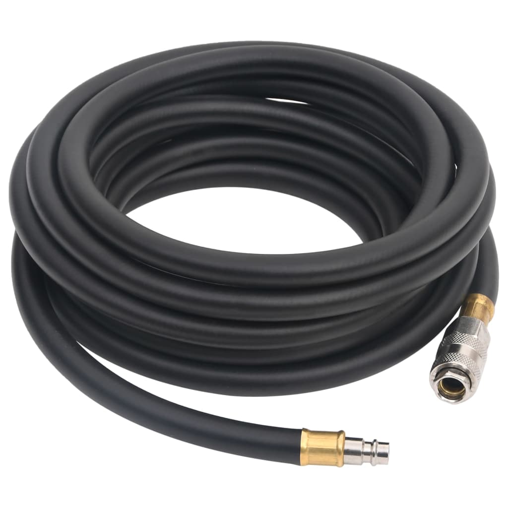 fekete gumi és PVC hibrid légtömlő 0,6" 10 m