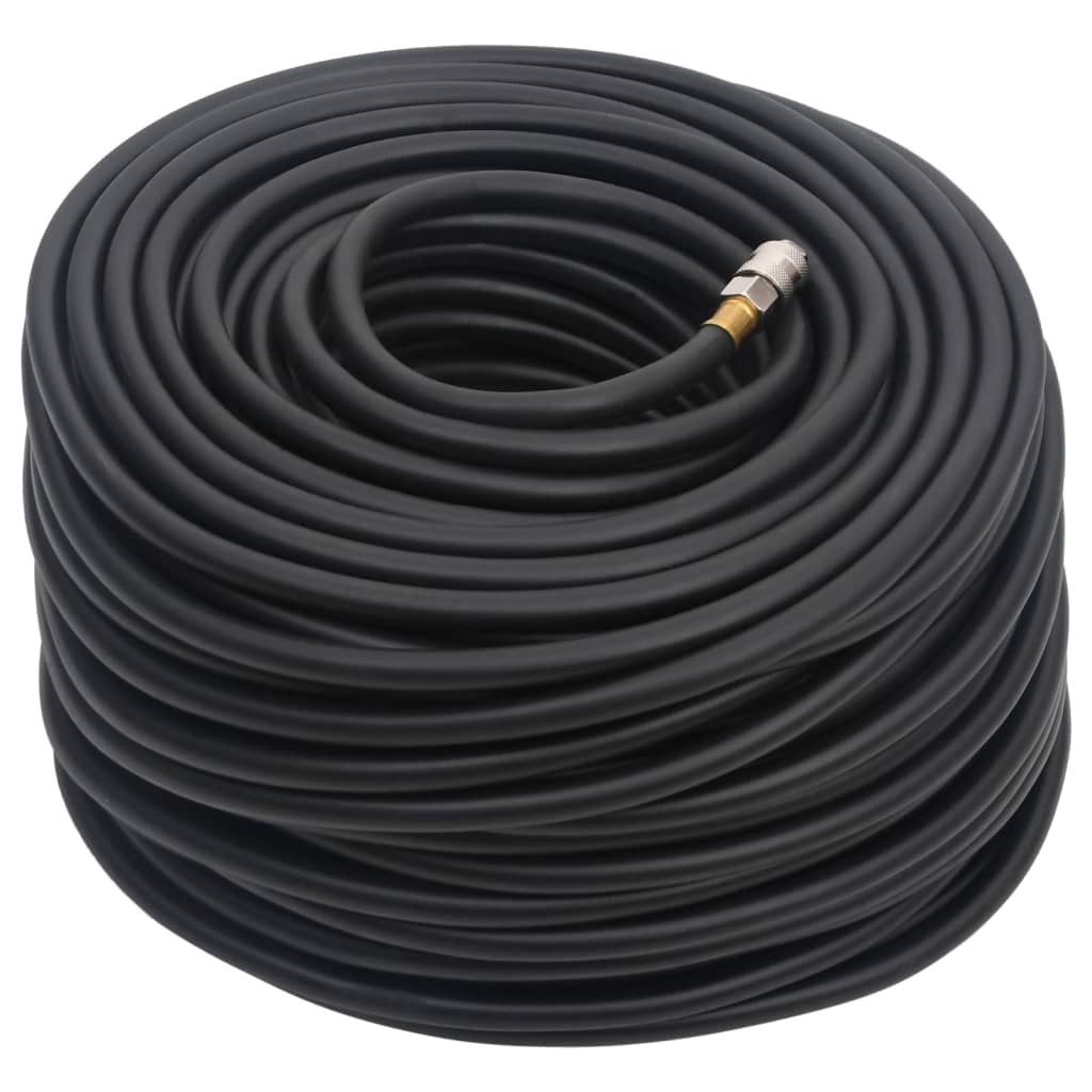 fekete gumi és PVC hibrid légtömlő 0,6" 20 m