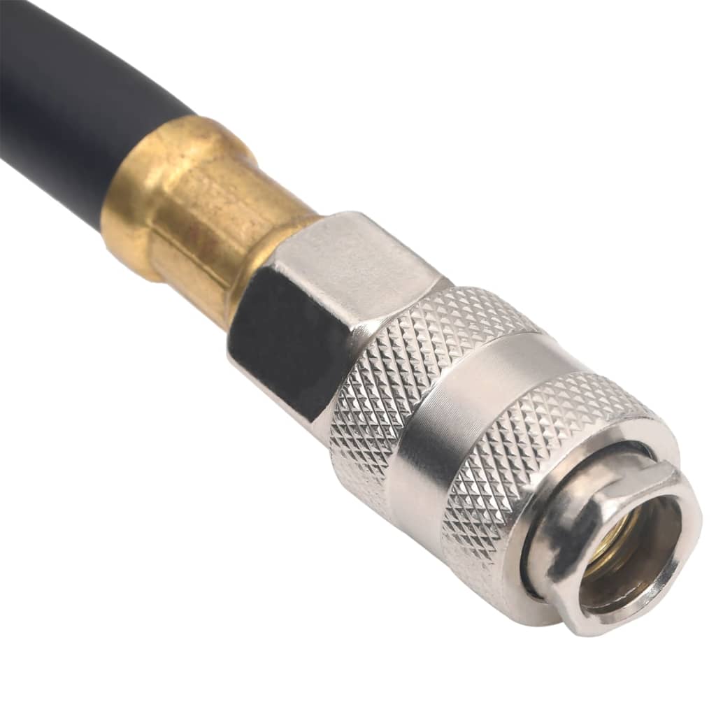 fekete gumi és PVC hibrid légtömlő 0,6" 20 m