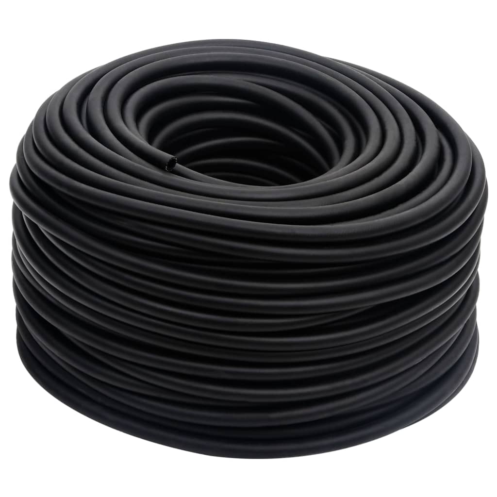 fekete gumi és PVC hibrid légtömlő 0,6" 50 m