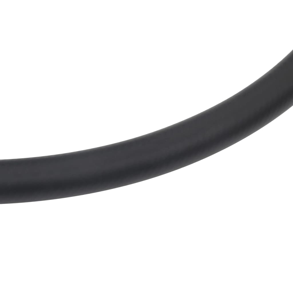 fekete gumi és PVC hibrid légtömlő 0,6" 100 m