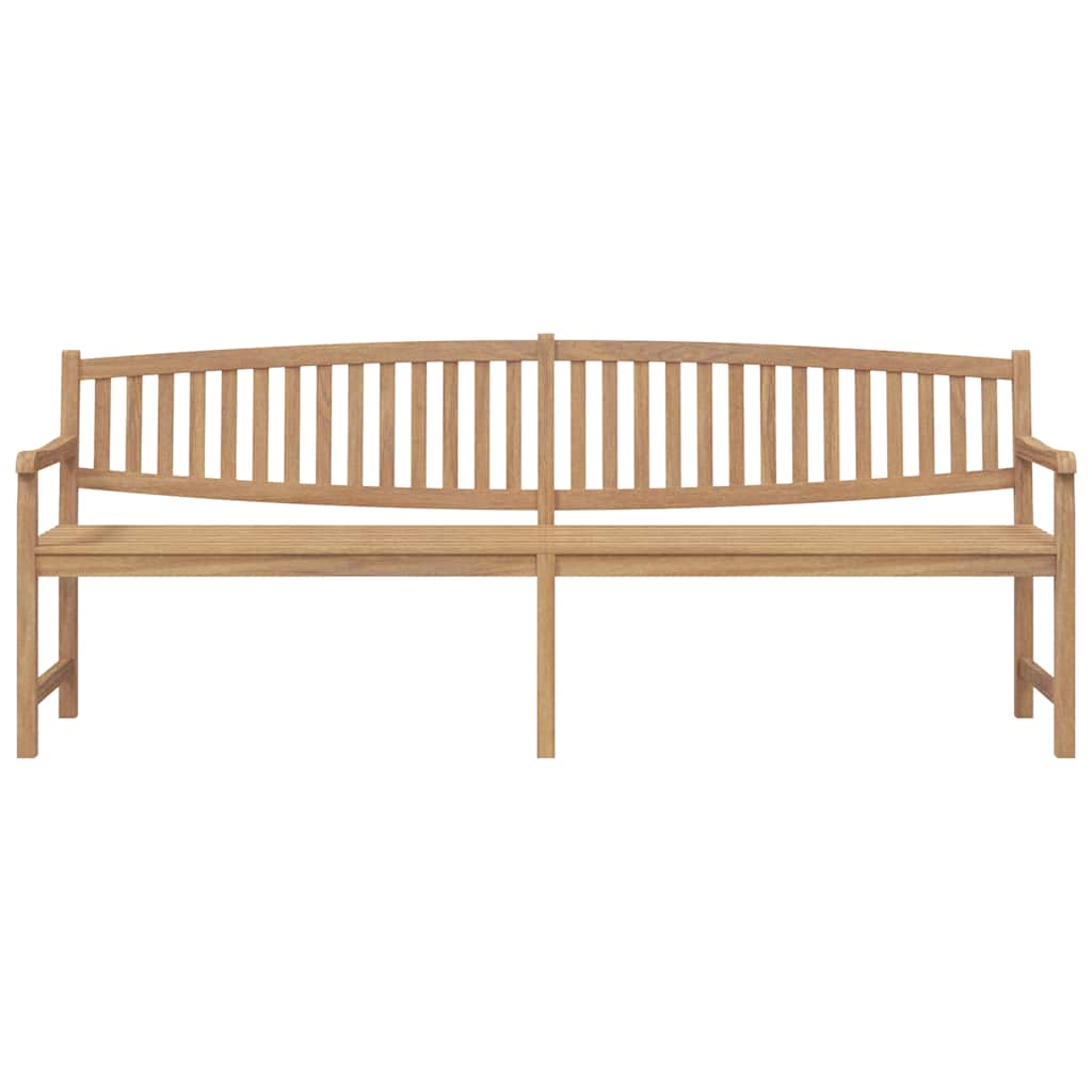 tömör tíkfa kerti pad 228 x 59,5 x 90 cm