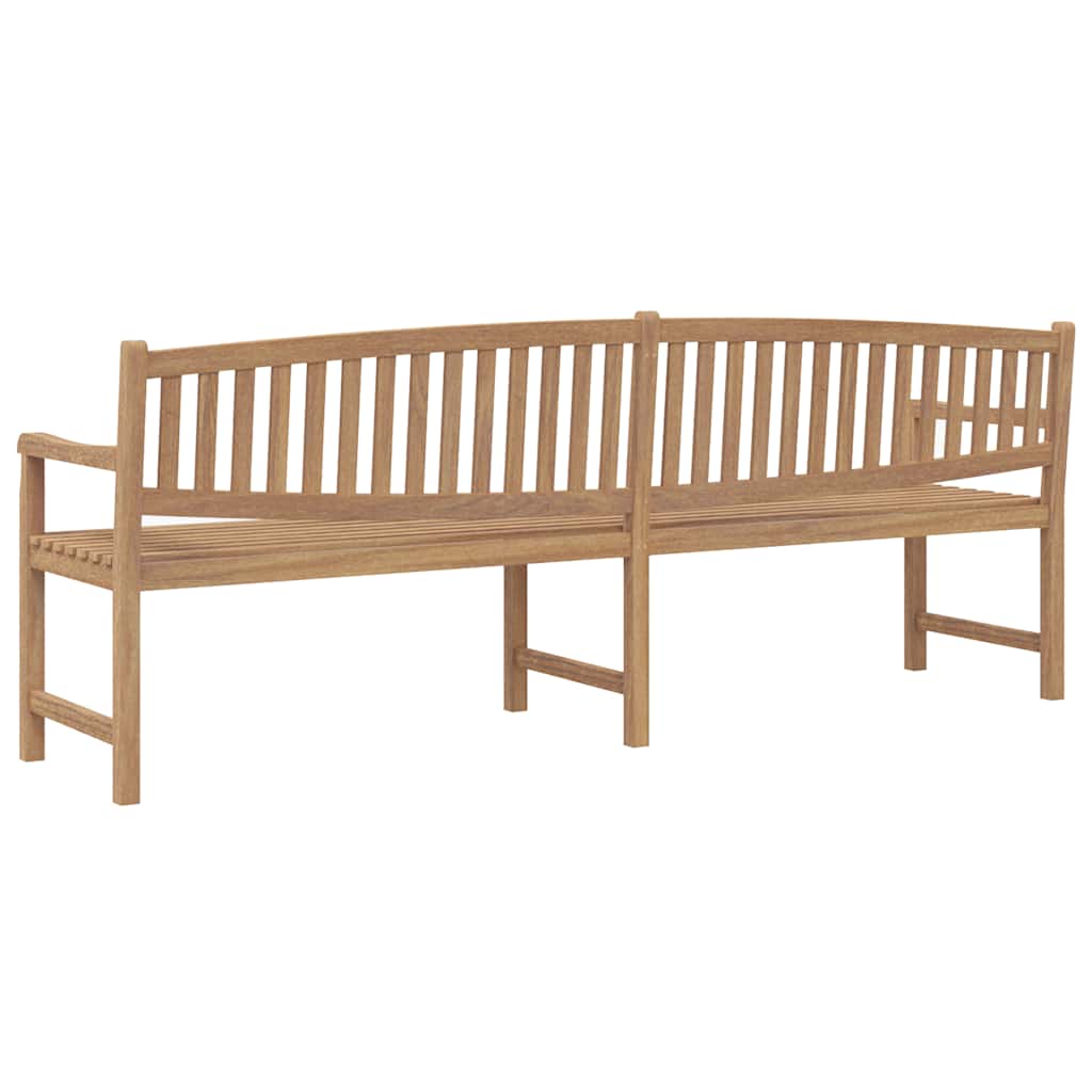 tömör tíkfa kerti pad 228 x 59,5 x 90 cm