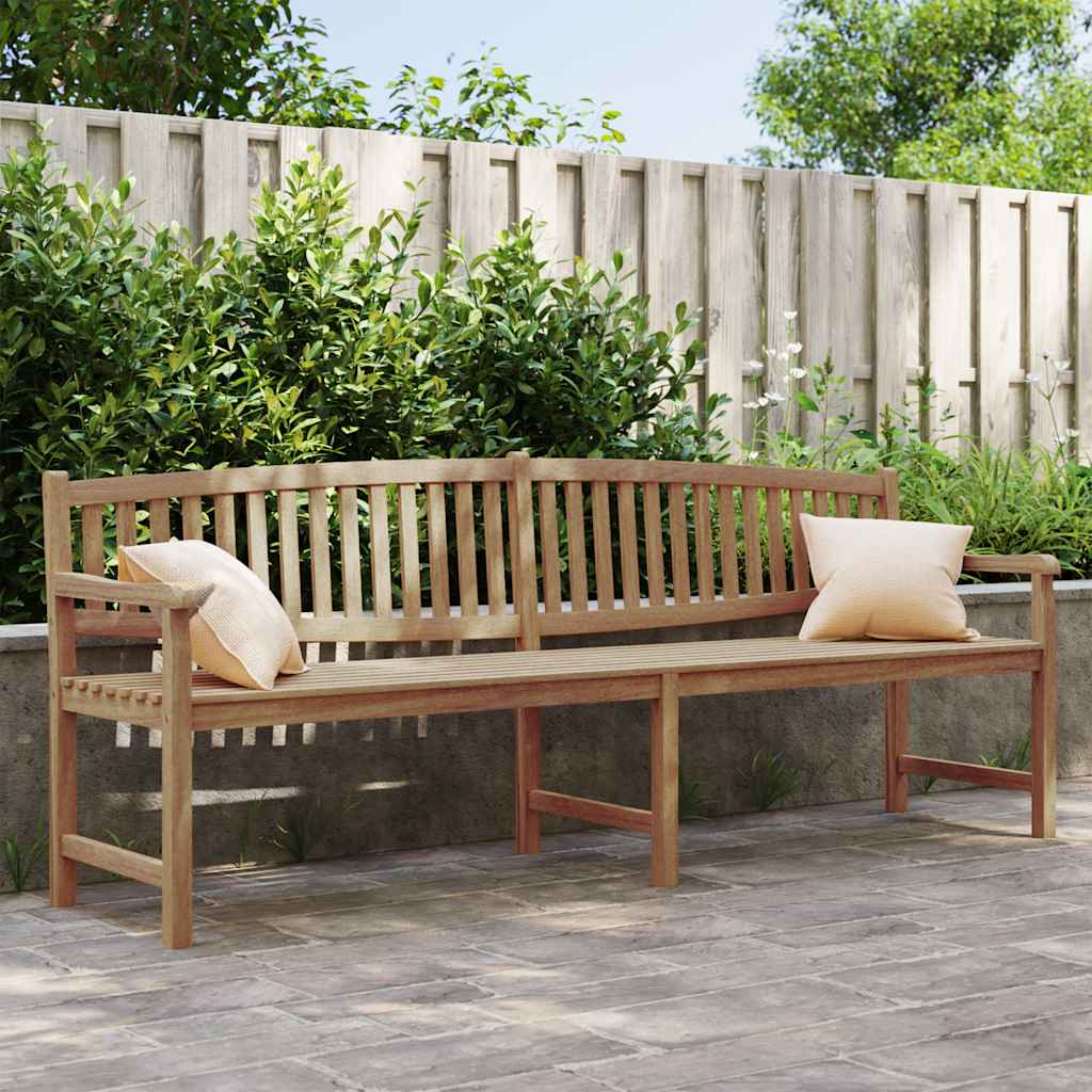 tömör tíkfa kerti pad 228 x 59,5 x 90 cm