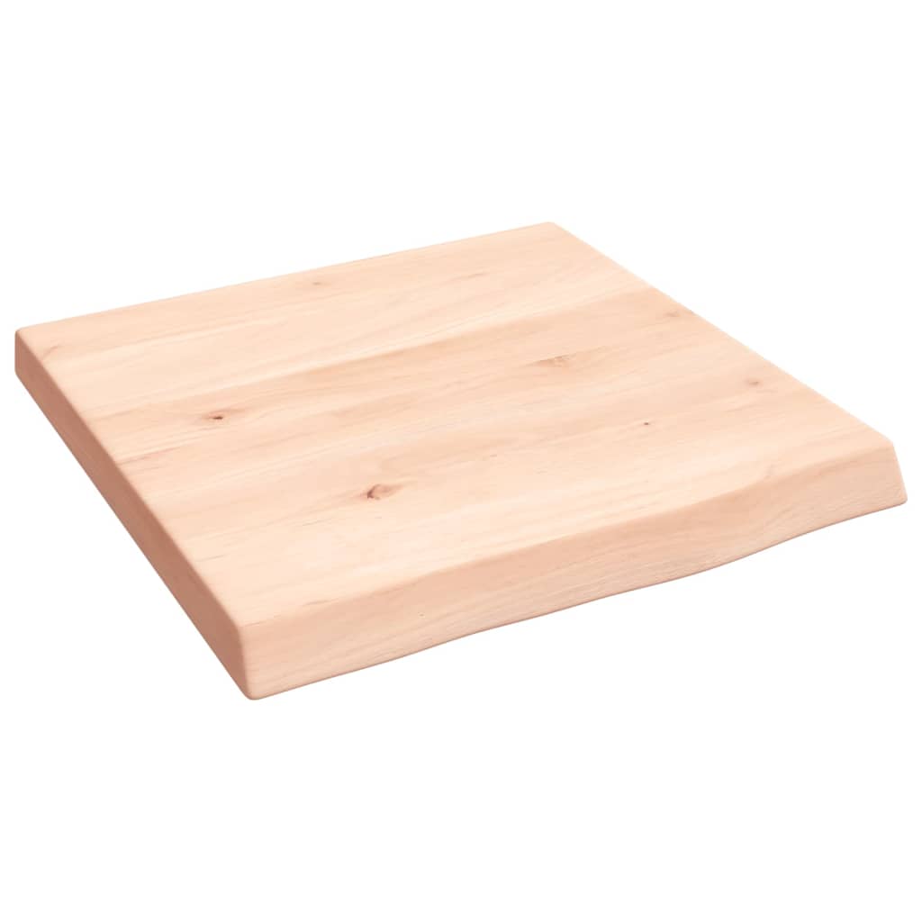 kezeletlen tömör fa fürdőszobai pult 40x40x(2-4) cm