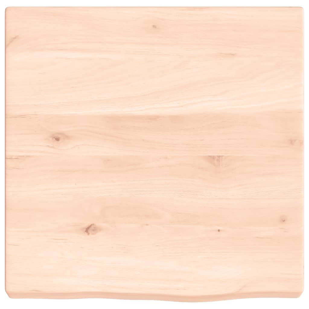 kezeletlen tömör fa fürdőszobai pult 40x40x(2-4) cm