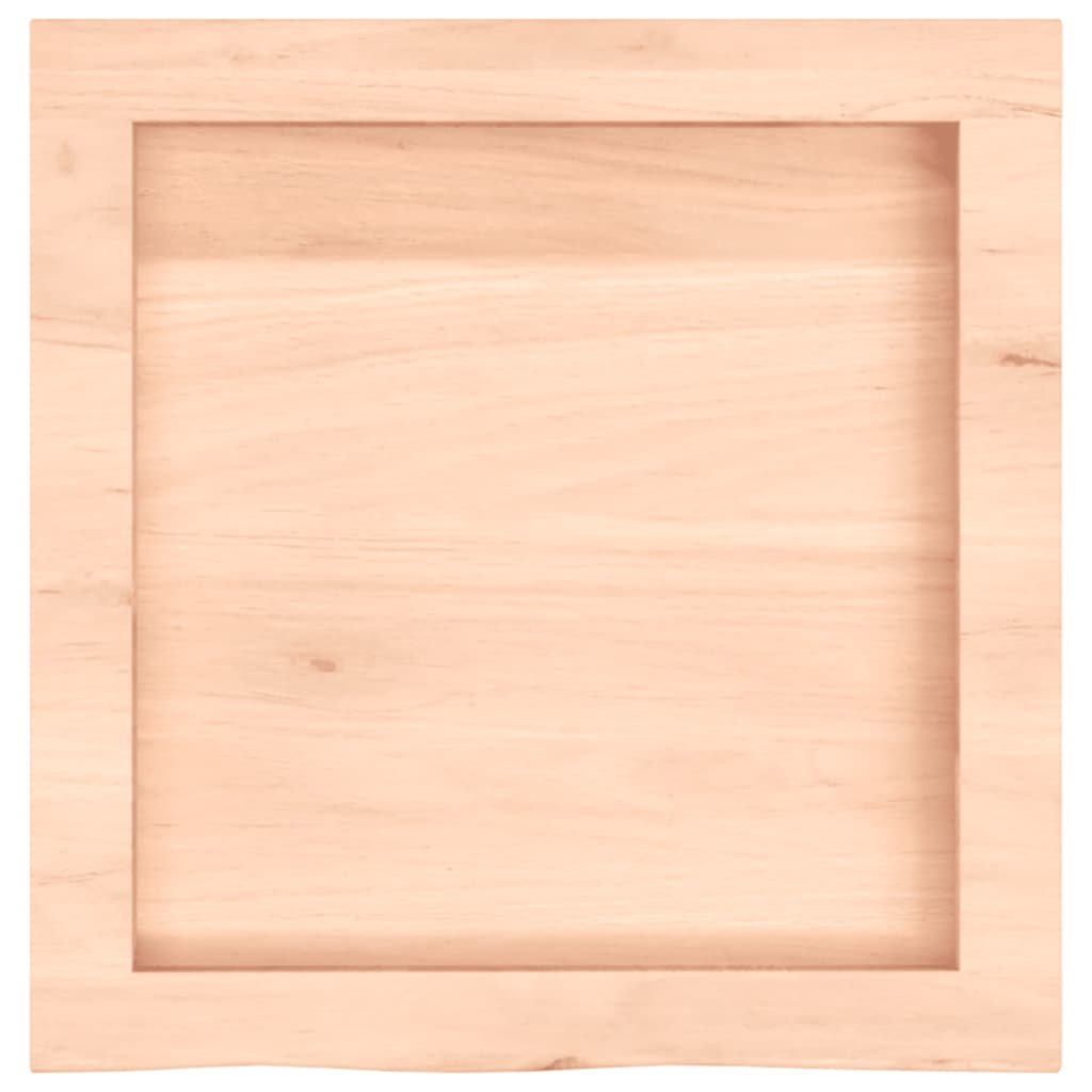 kezeletlen tömör fa fürdőszobai pult 40x40x(2-4) cm