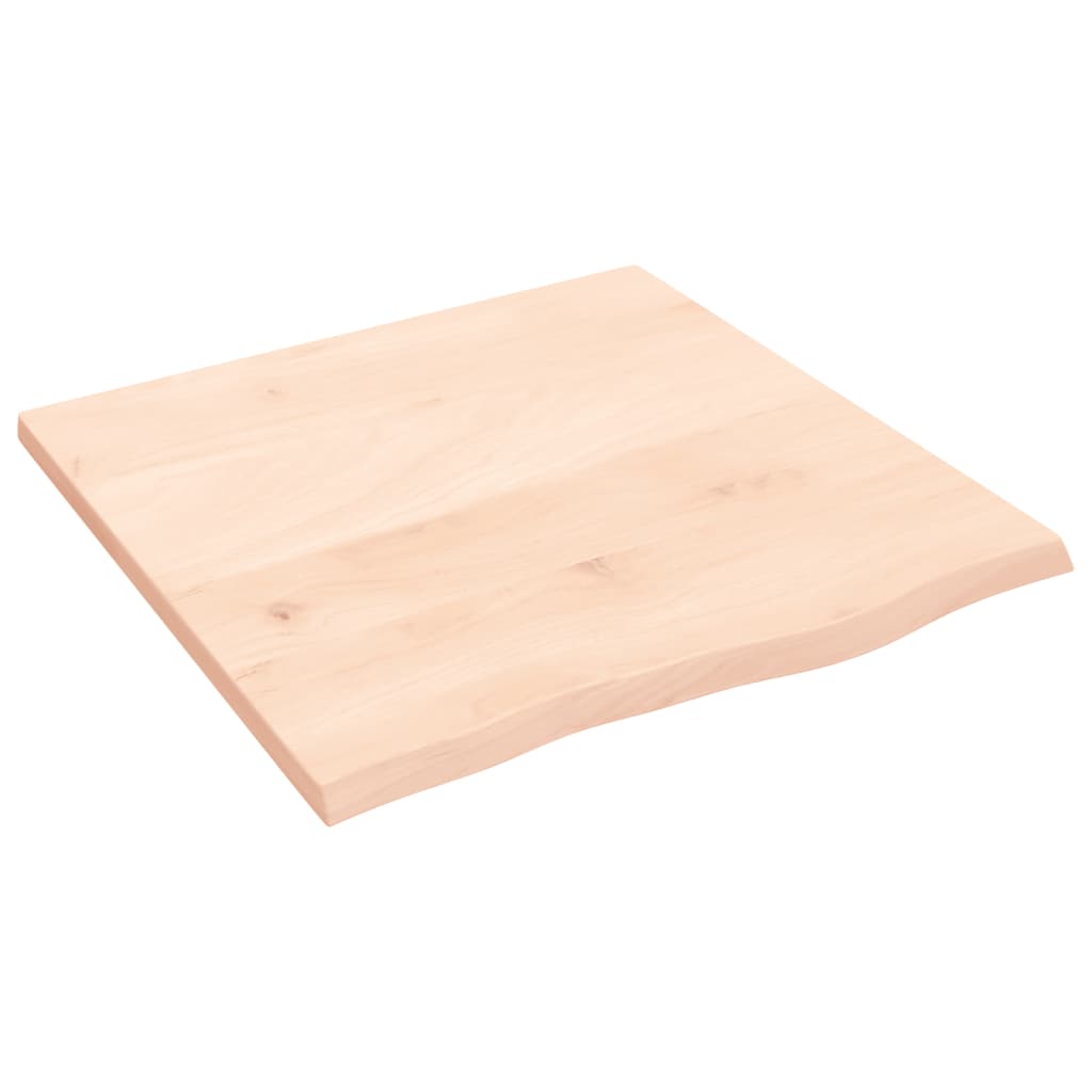 kezeletlen tömör fa fürdőszobai pult 60x60x2 cm