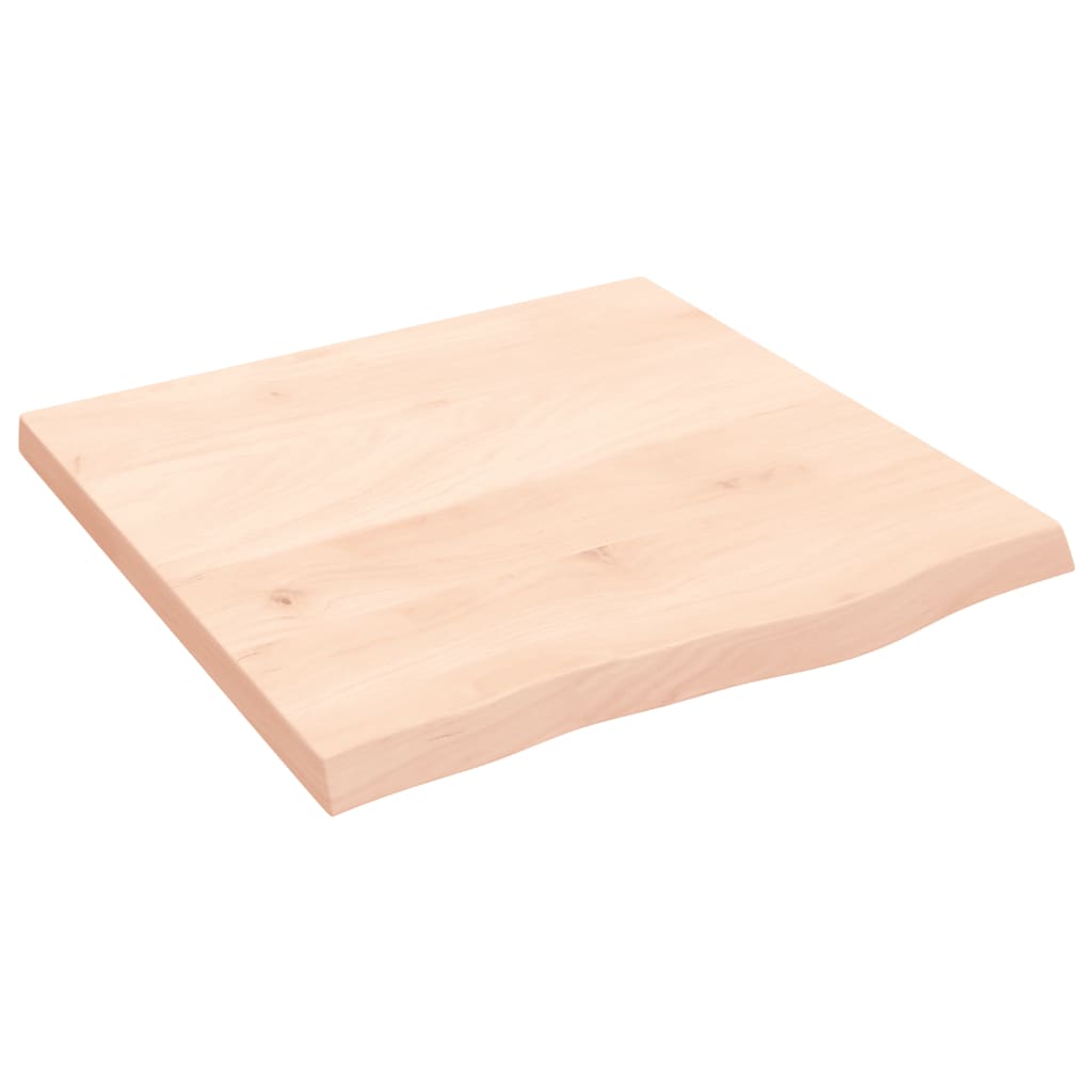 kezeletlen tömör fa fürdőszobai pult 60x60x(2-4) cm