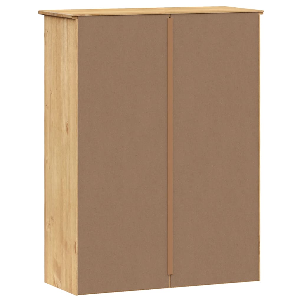 VIGO tömör fenyőfa komód felső 78x30x100 cm