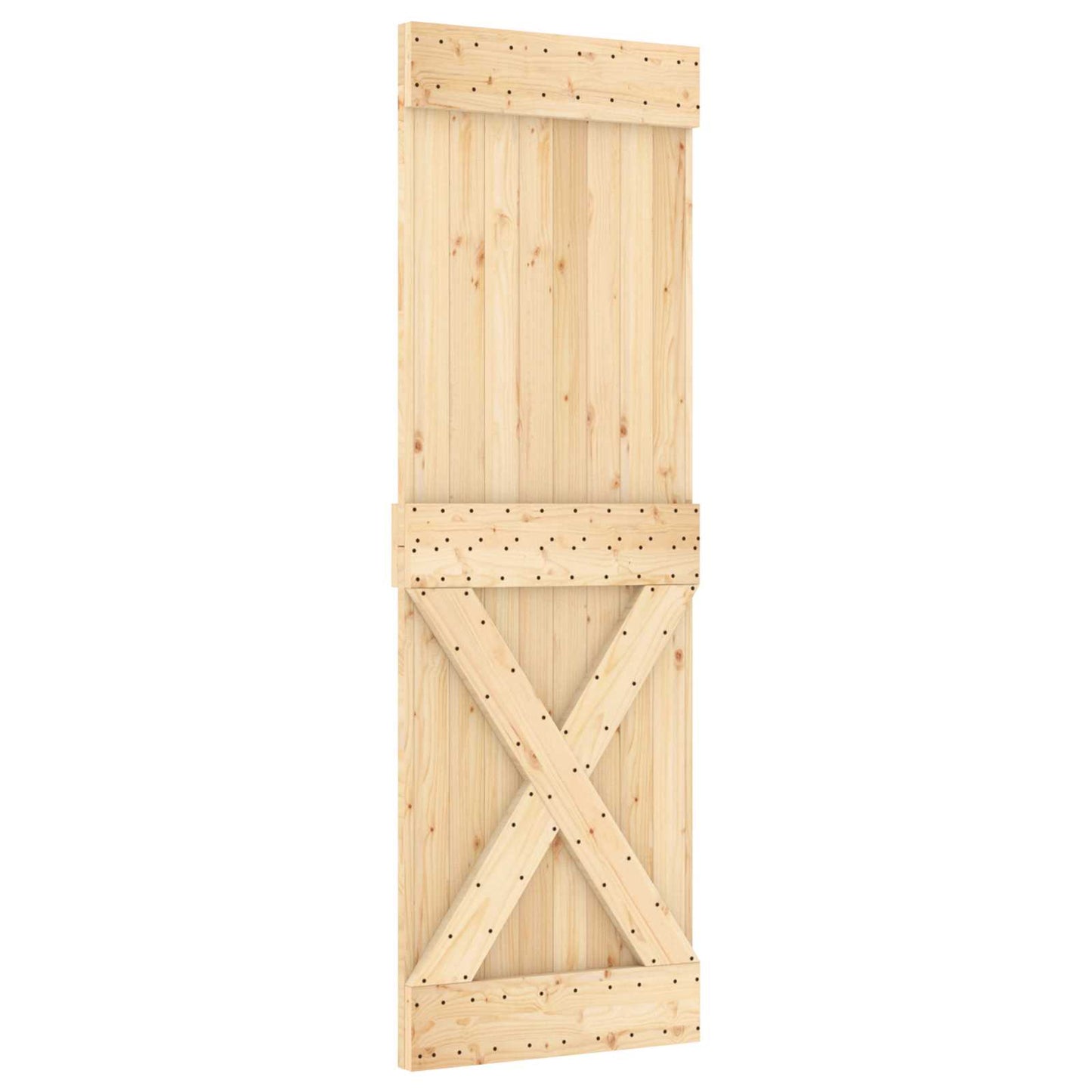 Ajtó NARVIK Természetes 70 x 210 cm Szilárd Fenyőfa