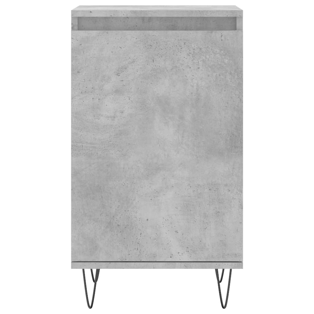 2 db betonszürke szerelt fa tálalószekrény 40 x 35 x 70 cm