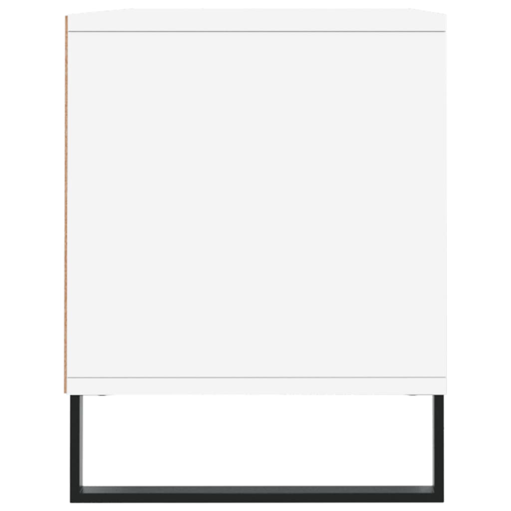 fehér szerelt fa TV-szekrény 100x34,5x44,5 cm