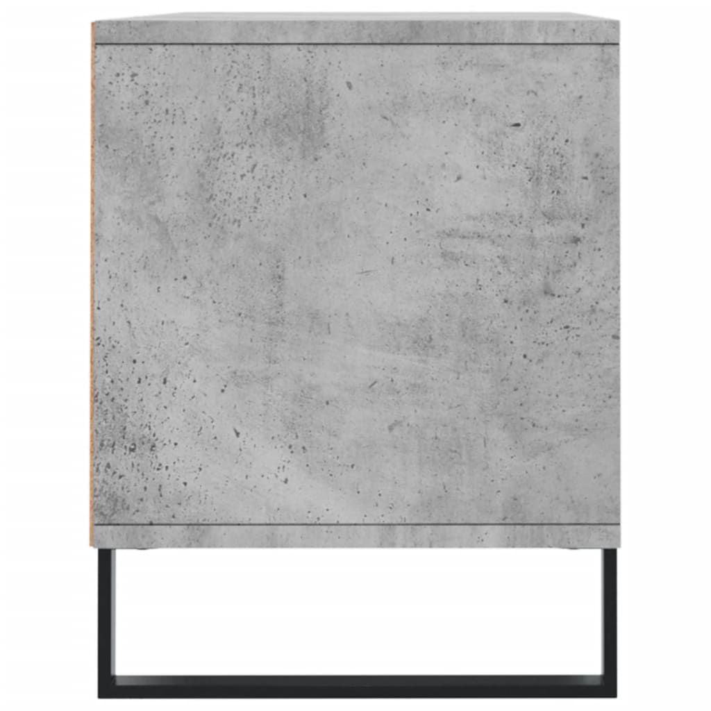 betonszürke szerelt fa TV-szekrény 100x34,5x44,5 cm