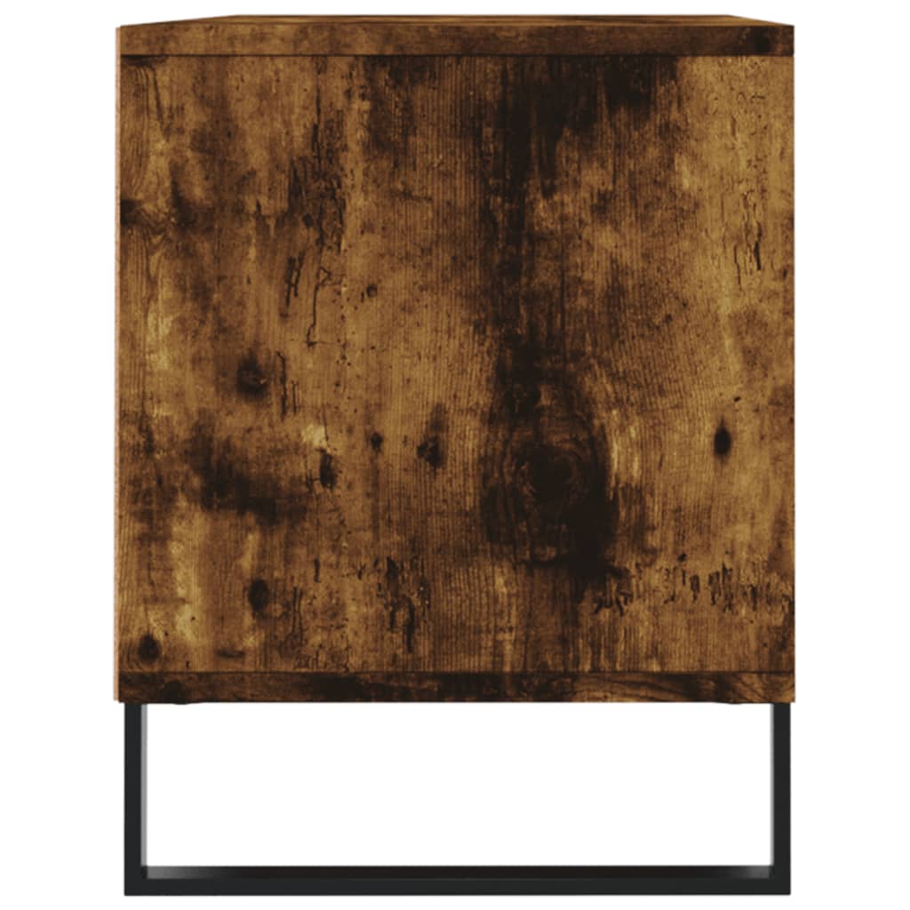 füstös tölgy színű szerelt fa TV-szekrény 100x34,5x44,5 cm