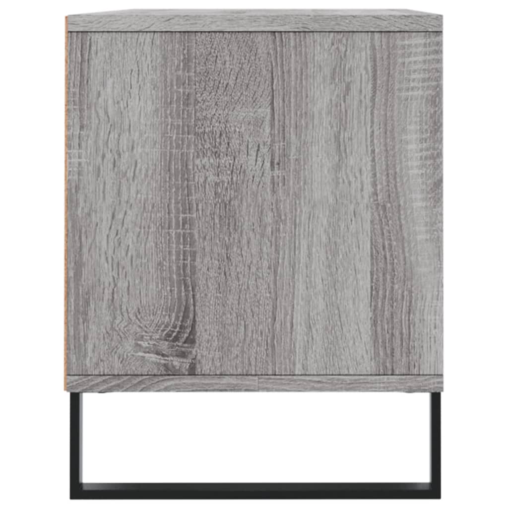 szürke sonoma színű szerelt fa TV-szekrény 100x34,5x44,5 cm