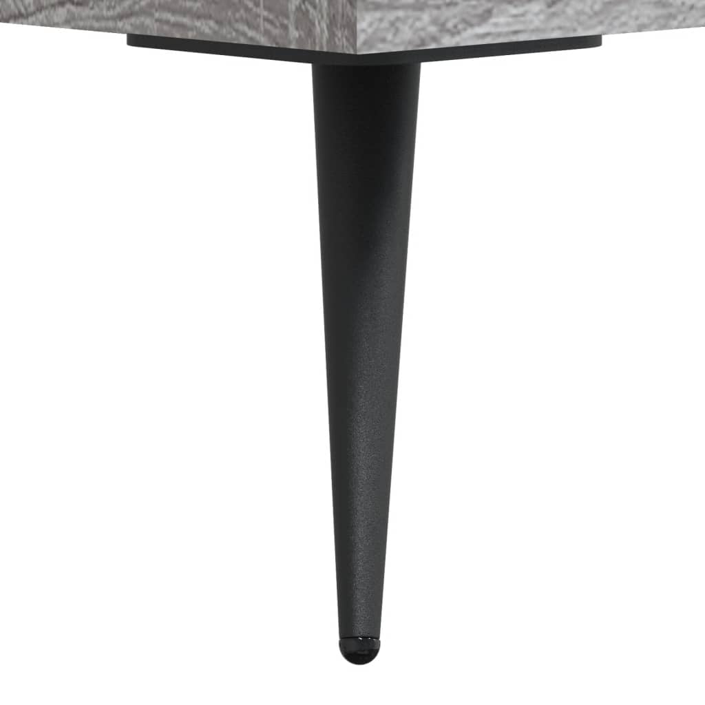 szürke sonoma színű szerelt fa TV-szekrény 150x30x44,5 cm