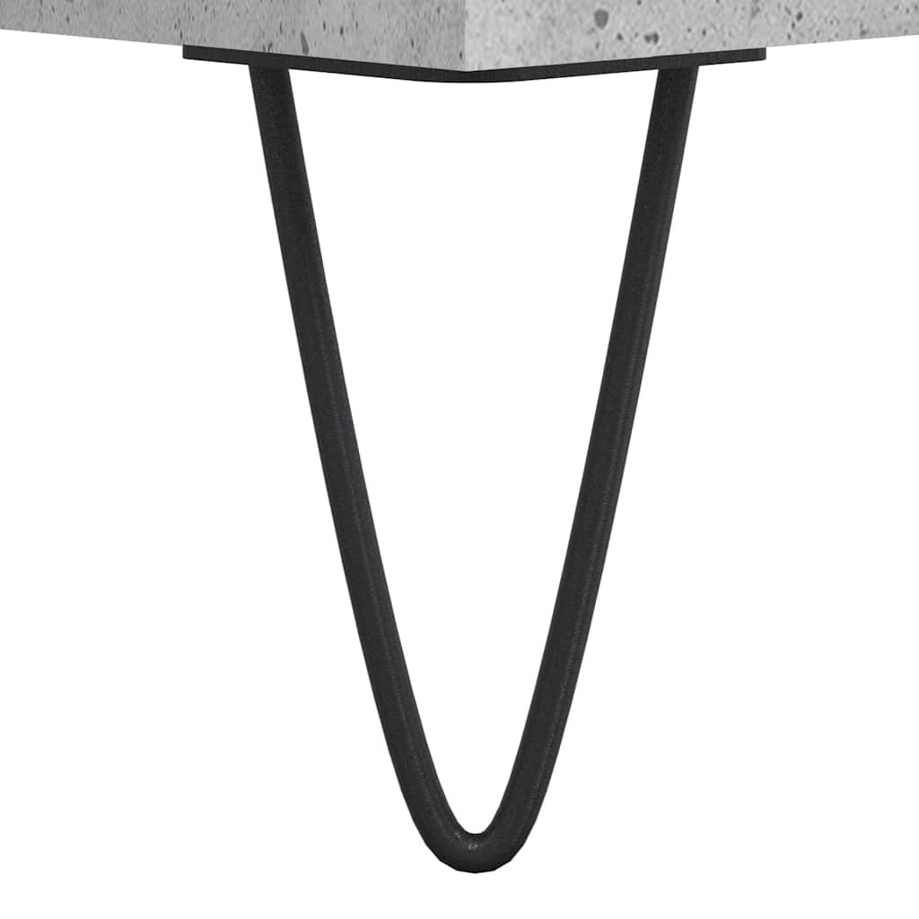 betonszürke szerelt fa fürdőszobaszekrény 58x33x60 cm
