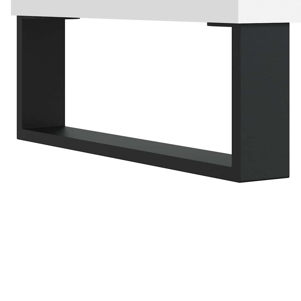 fehér szerelt fa mosdószekrény 80 x 33 x 60 cm