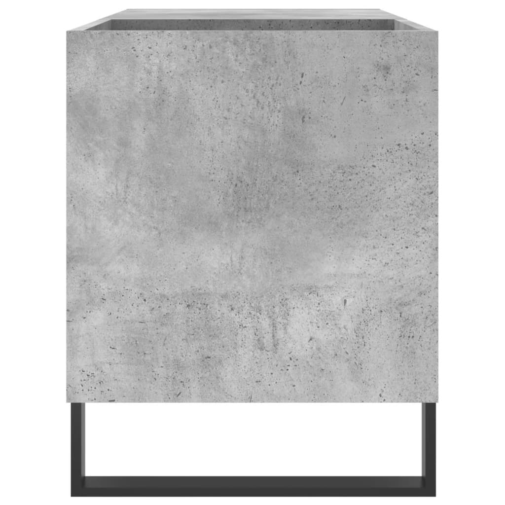 betonszürke szerelt fa hanglemezszekrény 85x38x48 cm