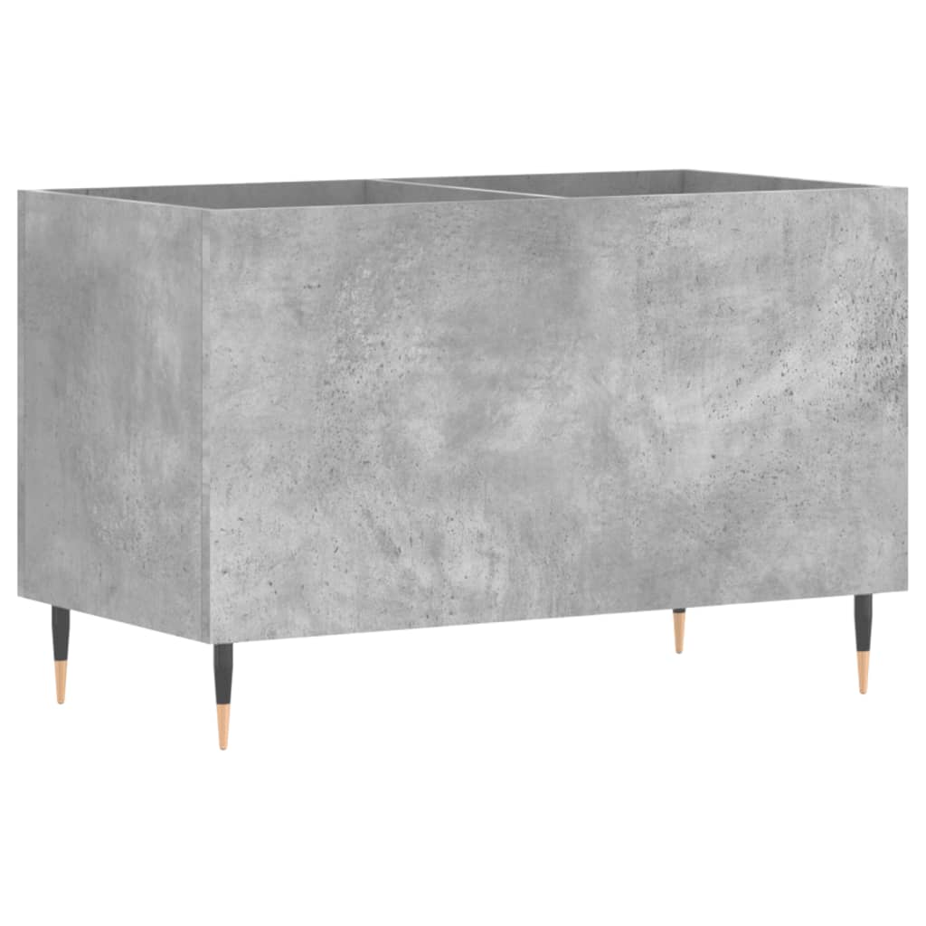 betonszürke szerelt fa hanglemezszekrény 74,5x38x48 cm