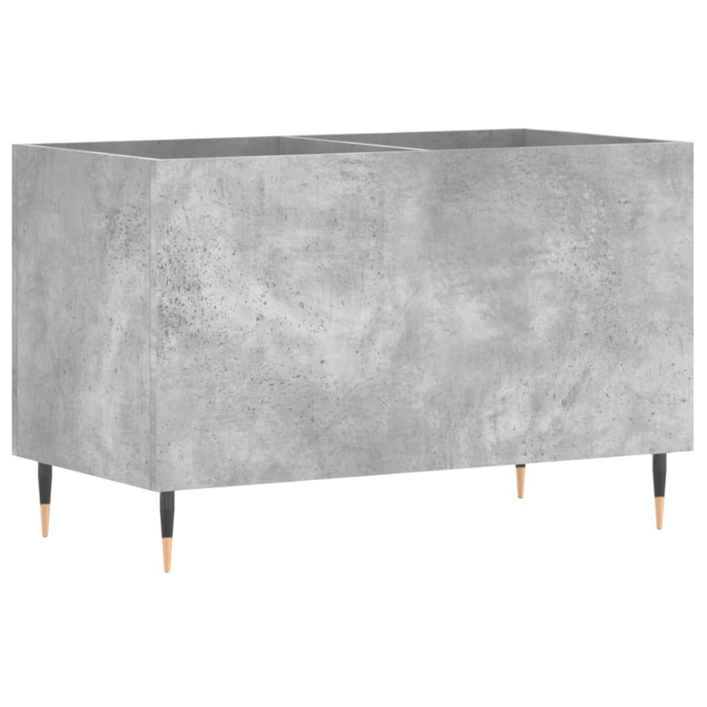 betonszürke szerelt fa hanglemezszekrény 74,5x38x48 cm
