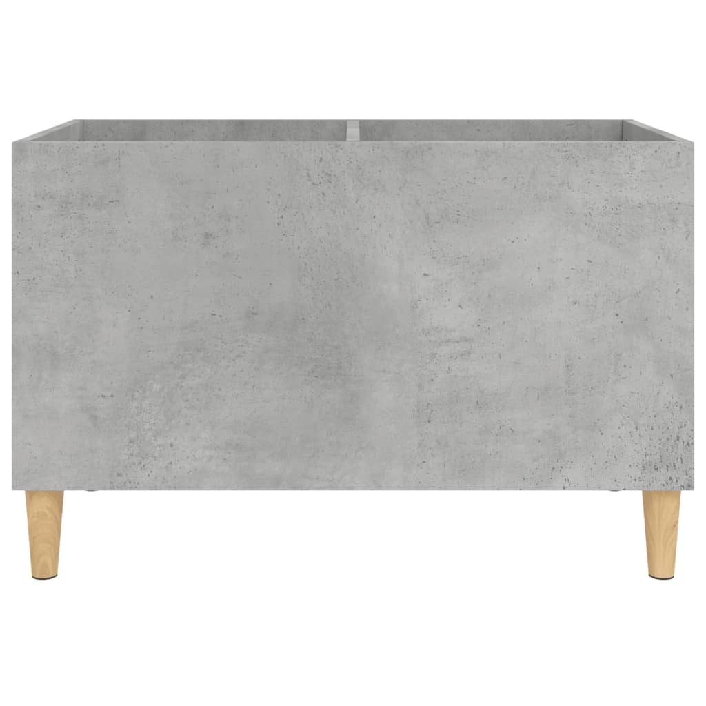 betonszürke szerelt fa hanglemezszekrény 74,5x38x48 cm