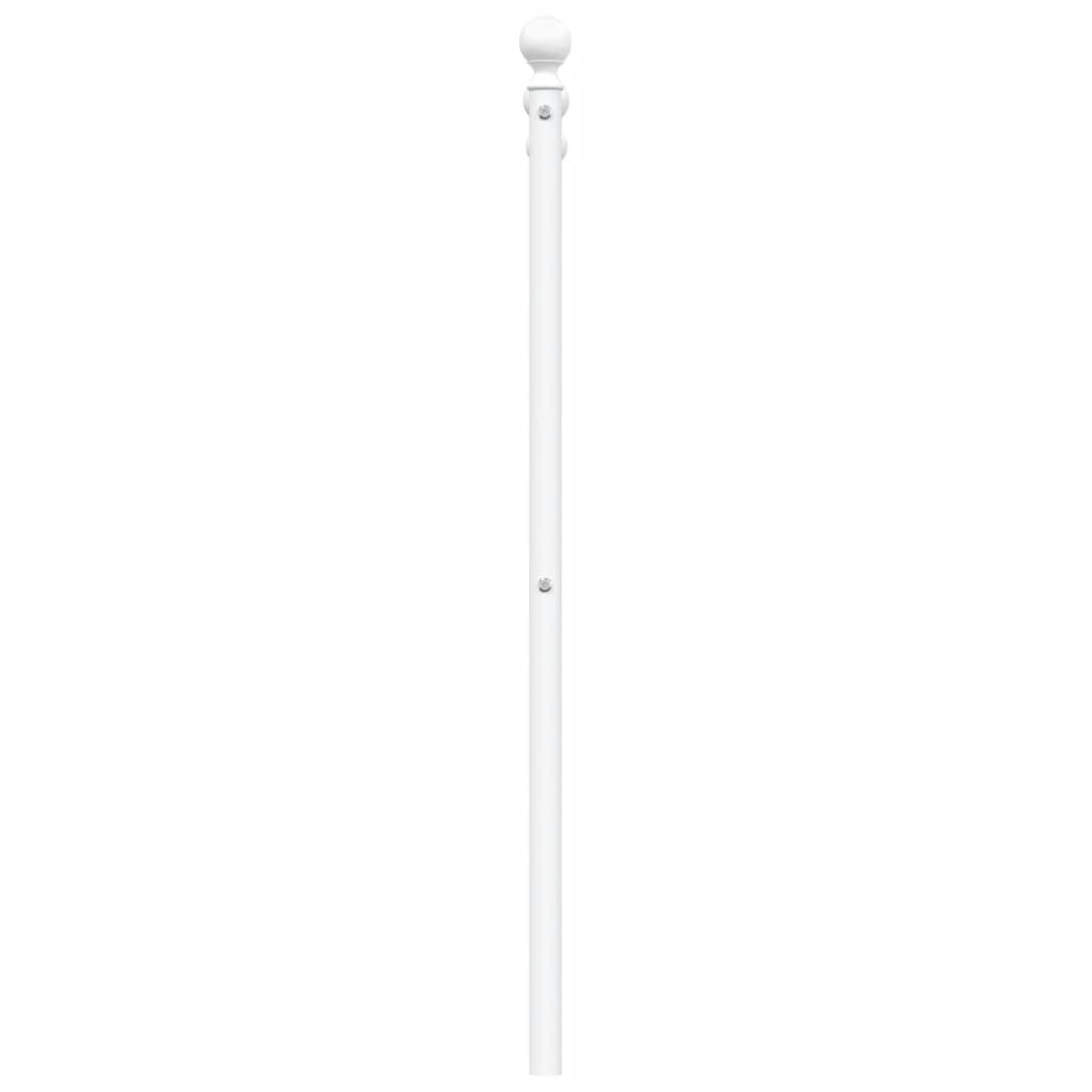 fehér fém csere fejtámla 140 cm