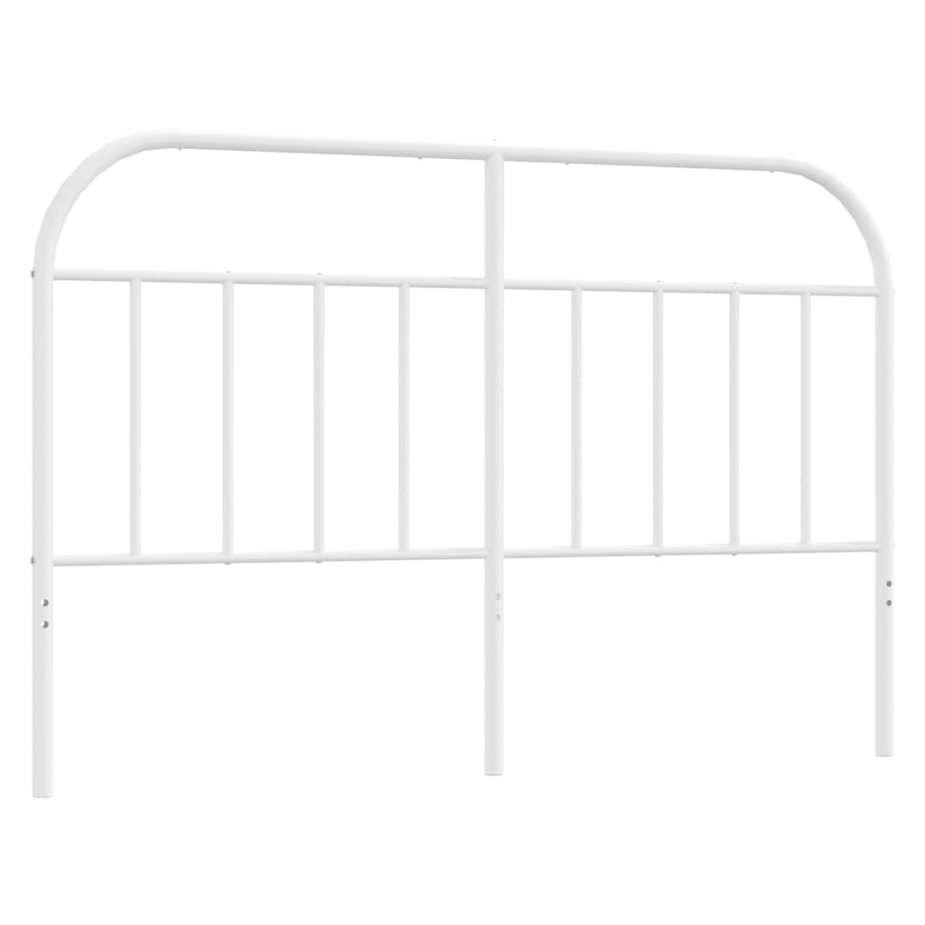 fehér fém csere fejtámla 135 cm