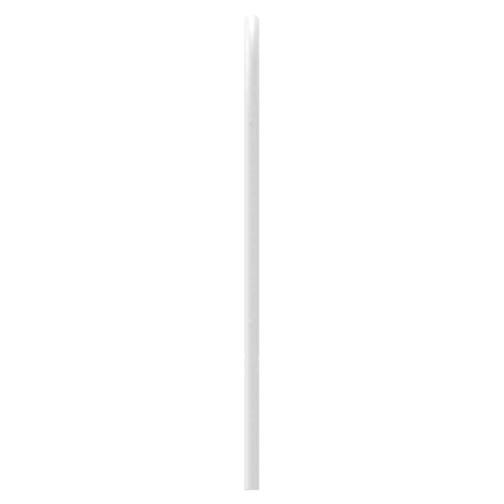 fehér fém csere fejtámla 135 cm