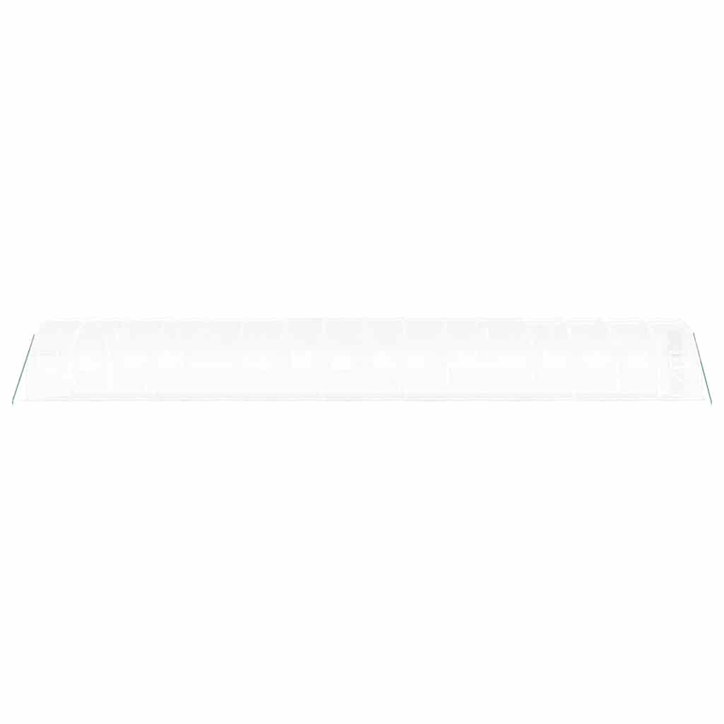 fehér acélvázas melegház 48 m² 16 x 3 x 2 m