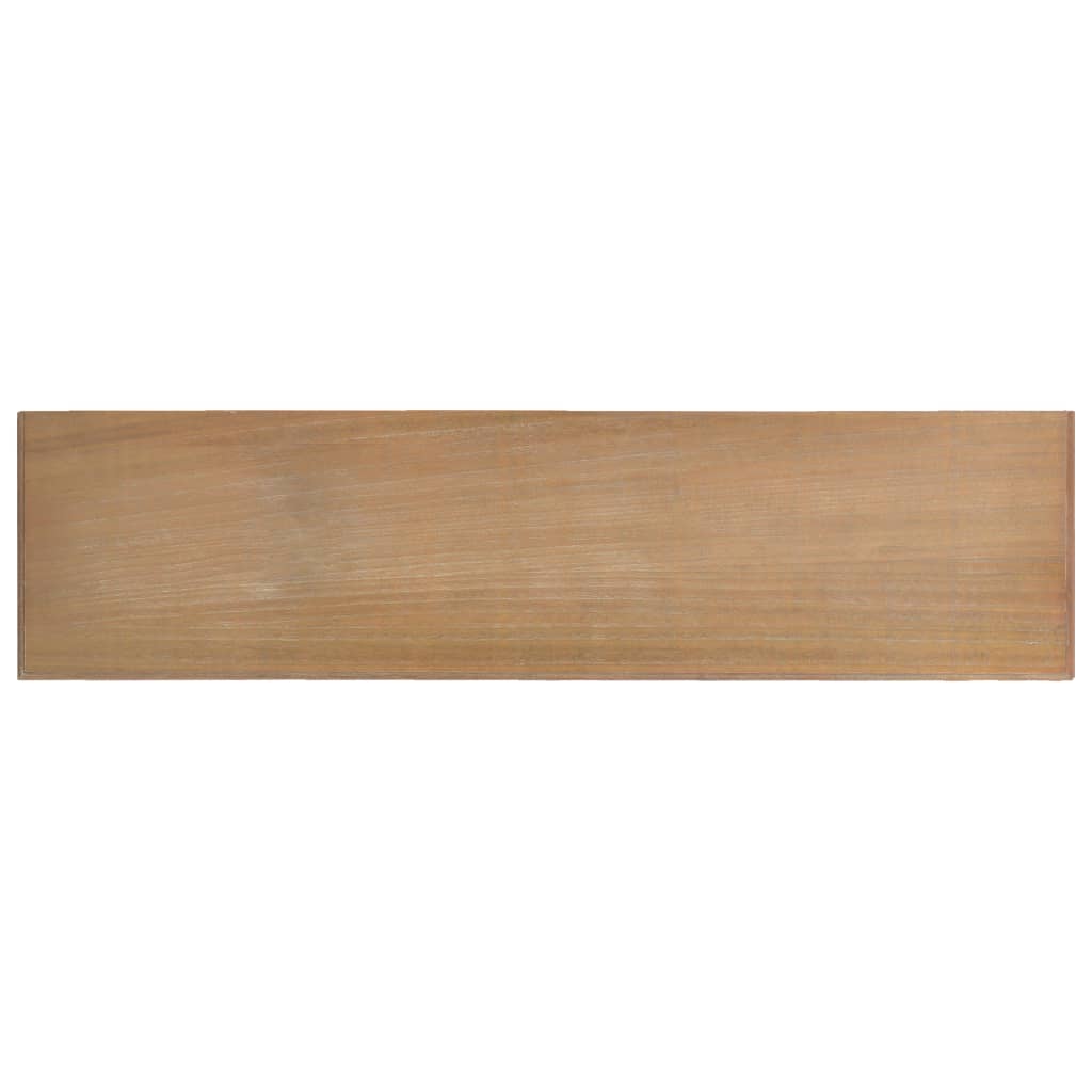 szerelt fa tálalóasztal 110 x 30 x 76 cm