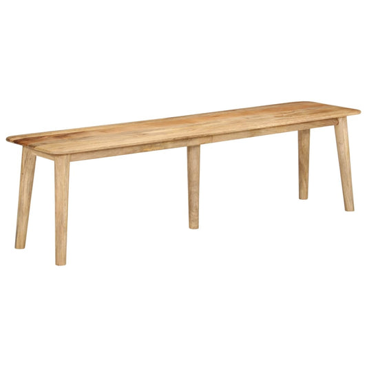 tömör mangófa pad 160 x 40 x 45 cm