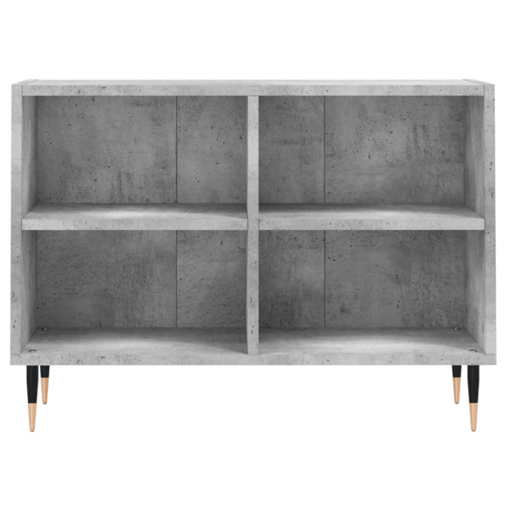 betonszürke szerelt fa TV-szekrény 69,5x30x50 cm