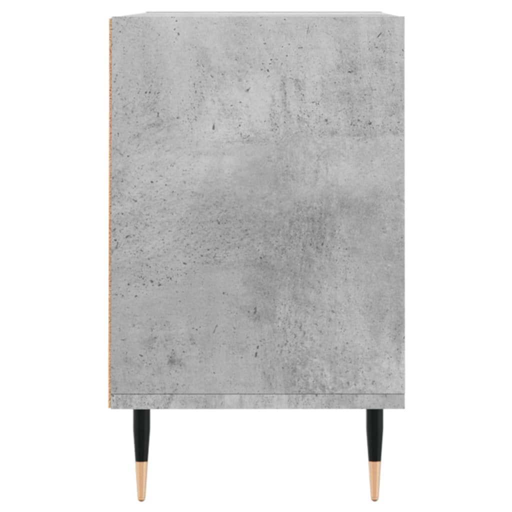 betonszürke szerelt fa TV-szekrény 69,5x30x50 cm