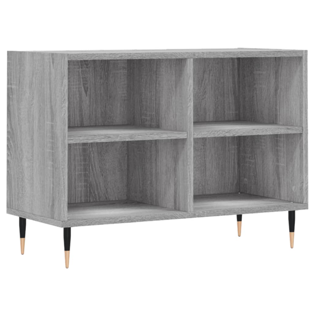 szürke sonoma színű szerelt fa TV-szekrény 69,5 x 30 x 50 cm