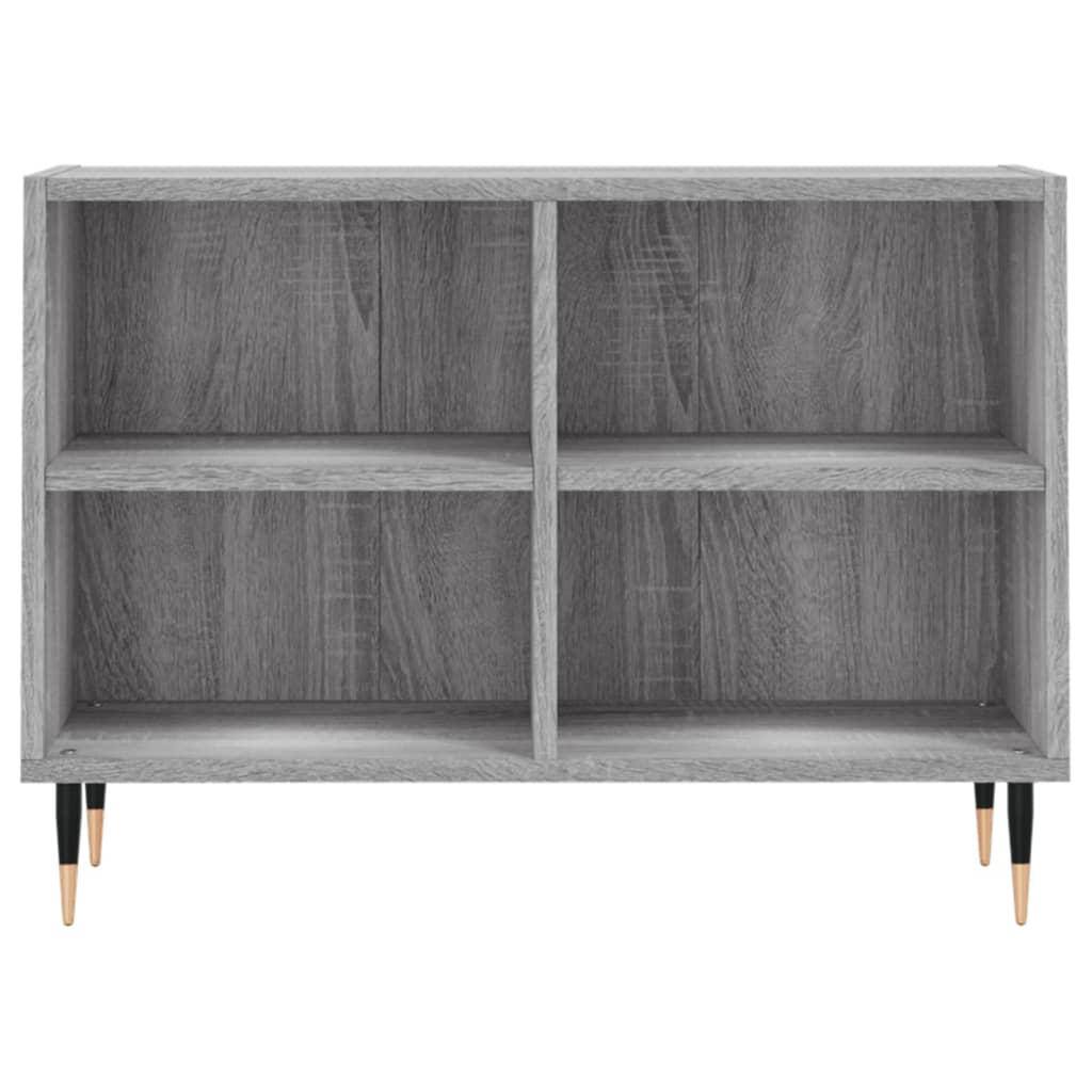 szürke sonoma színű szerelt fa TV-szekrény 69,5 x 30 x 50 cm